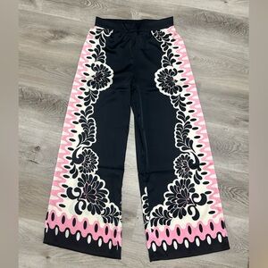 Rachel Zoe satin wide leg pants